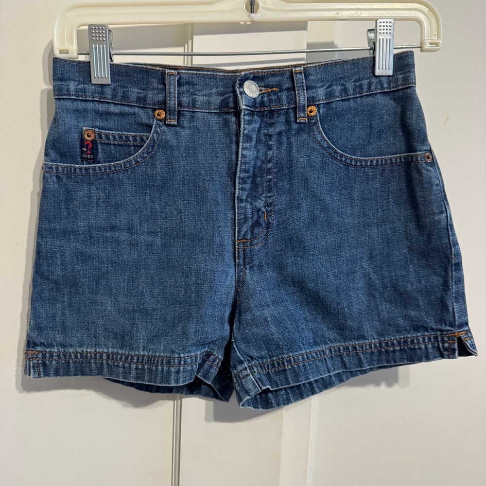 Vintage GUESS Denim Shorts (Kids 10 / 23–24” Waist)